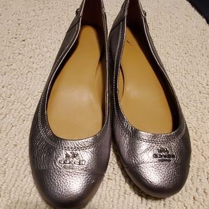 Coach Chelsea Flats Bronze 7
